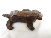 Cast Iron Still Bank AC Williams St. Bernard with Pack