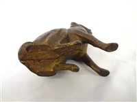 Cast Iron Still Bank AC Williams Bulldog 1912-1928