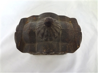 Cast Iron Still Bank AC Williams Domed Large Bank