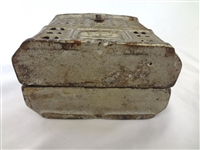 Cast Iron Still Bank AC Williams Domed Large Bank