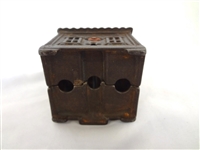 Cast Iron Still Bank JE Stevens One Story House 1903