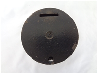 Cast Iron Still Bank US Arcade A Money Saver Round Bank