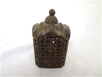 Cast Iron Still Bank AC Williams Domed Bank Medium