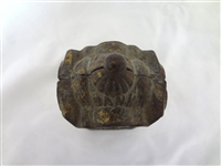 Cast Iron Still Bank AC Williams Domed Bank Medium