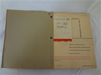 1945 B-24 Liberator Pilot Training Manual WWII