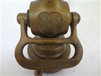Pair of Elkhart Chief Brass Fireman's Nozzles