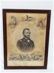 Ulysses S. Grant J.C. Buttre Lithograph Border Design Momberger
