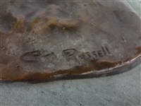 After Charles Russell Smokin Up Bronze 