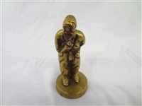 Cast Iron Tiger, Bronze Dog Paperweight, Brass Chinese Figure