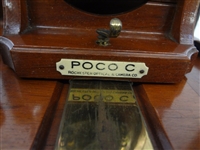 Antique 1890's Rochester Camera Co. Poco C Folding bed Plate Camera