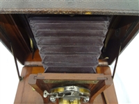 Antique 1890's Rochester Camera Co. Poco C Folding bed Plate Camera