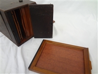 Antique 1890's Rochester Camera Co. Poco C Folding bed Plate Camera