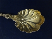 Scribner & Loehr Sterling Silver Sugar Shell Spoon and Knife