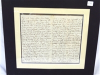 1864 Civil War Letter From Will to his Little Sister Double Sided