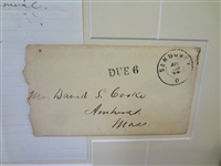 Civil War Letter Will to his Father on Letterhead Sandusky and Johnson's Island