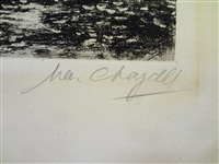 Marc Chagall The Fox and The Ram Etching Plate 31/200