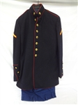 World War II US Marine Dress Blue Tunic and Pants 1943
