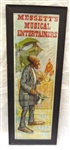 Poster, Messetts Musical Entertainers, Quigley Lithograph Advertising 1916