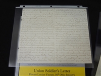 (4) Civil War Documents: Letters, Drummer Boy Signature, Promissory Note