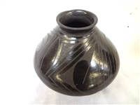 (2) Santa Clara Native American Pottery Vessels: Luis Ortiz