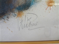 Reuven Rubin Signed Lithograph V/XII David and the Lord's Angel