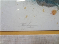 Reuven Rubin Signed Lithograph V/XII David and the Lord's Angel