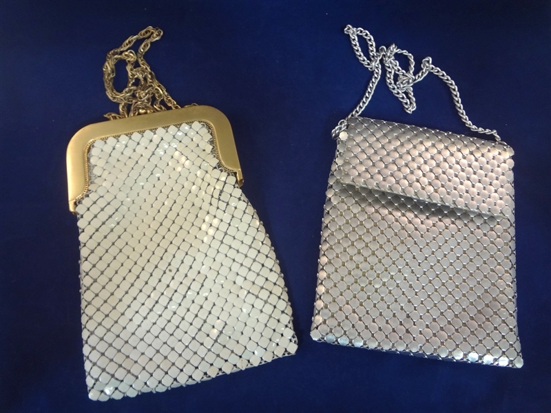 (2) Whiting and Davis Metal Mesh Purses
