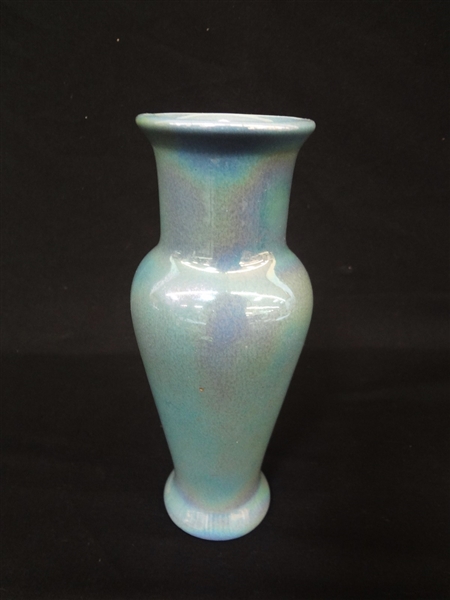 Cowan Pottery Larkspur Blue Vase "R Crown Mark"