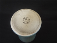 Cowan Pottery Larkspur Blue Vase R Crown Mark