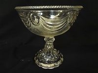 EAPG Lincoln Drape Glass Open Compotes