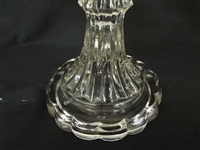 EAPG Lincoln Drape Glass Open Compotes