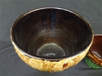 (2) Robinson-Ransbottom Jardiniere and Matching Small Planter