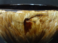 (2) Robinson-Ransbottom Jardiniere and Matching Small Planter