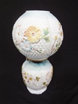 Consolidated Glass Co. "Cosmos" Banquet Lamp