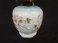 Consolidated Glass Co. Cosmos Banquet Lamp