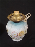 Consolidated Glass Co. Cosmos Banquet Lamp