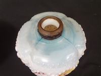Consolidated Glass Co. Cosmos Banquet Lamp