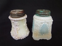 (10) EAPG and Consolidated Glass Salt Shakers 