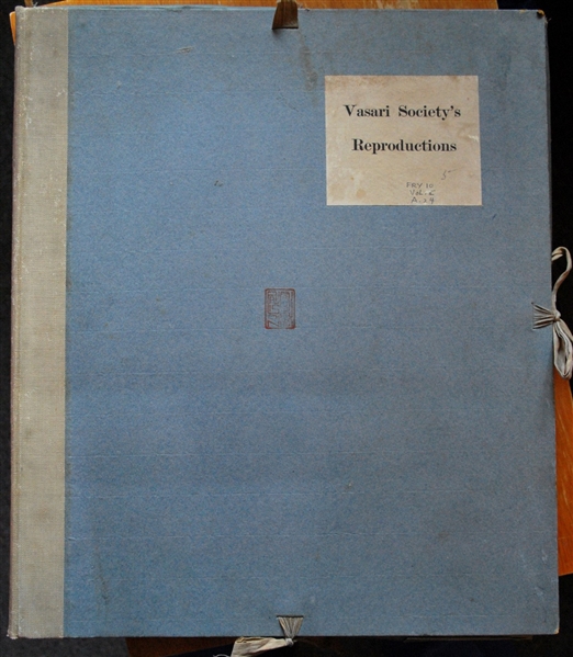 Vasari Societys Reproductions Portfolio 27/40 plates