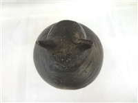 South American Ocarina Clay Pottery Cat Whistle