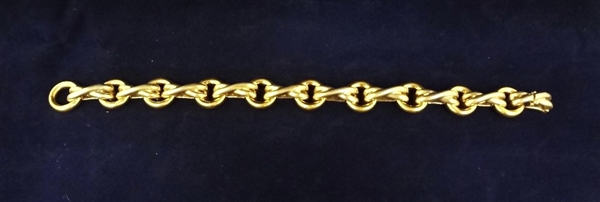 Paloma Picasso Tiffany and Co. 18K Gold and Sterling Bracelet