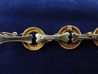 Paloma Picasso Tiffany and Co. 18K Gold and Sterling Bracelet
