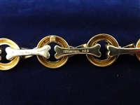 Paloma Picasso Tiffany and Co. 18K Gold and Sterling Bracelet