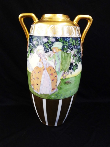 Oscar & Edgar Gutherz Royal Austria Massive Center Table Vase