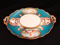 Tiche Porcelain Tureen and Underplate Signed F. Sanvito