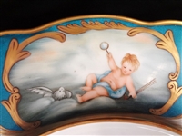 Tiche Porcelain Tureen and Underplate Signed F. Sanvito