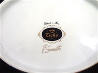 Tiche Porcelain Tureen and Underplate Signed F. Sanvito