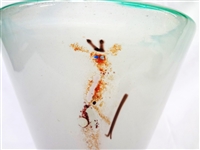 Erica Friedman Art Glass Vase Rhode Island School of Design 1977