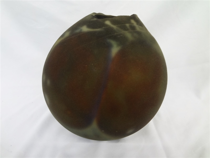 Gordon Worley Fused Art Glas Vase