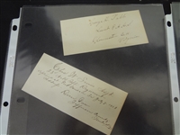 (8) Civil War Prisoner of War Documents Signatures: Johnson's Island
